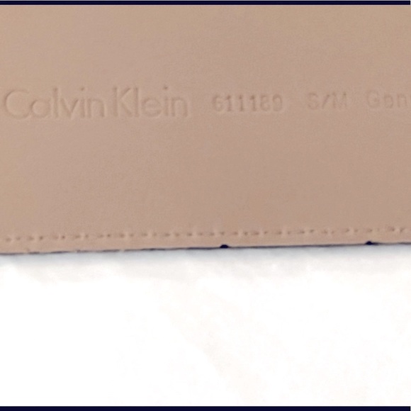 ⭐️ CALVIN KLEIN ⭐️ VINTAGE WAIST BELT GENUINE LEATHER SIZE SMALL - Picture 16 of 16